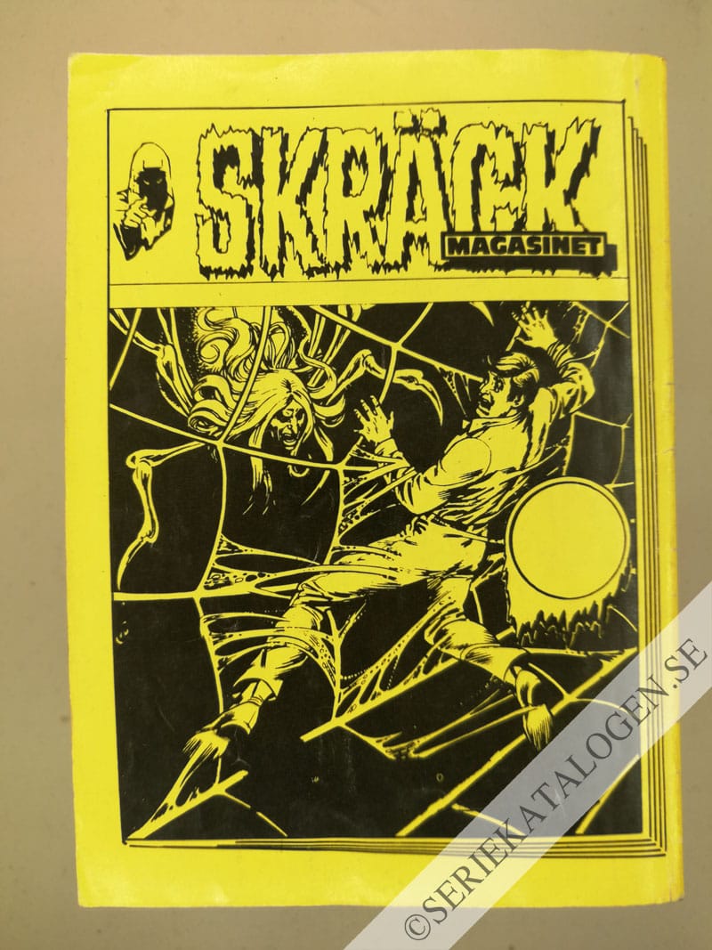 Baksida på Hemligt dokument (1974)