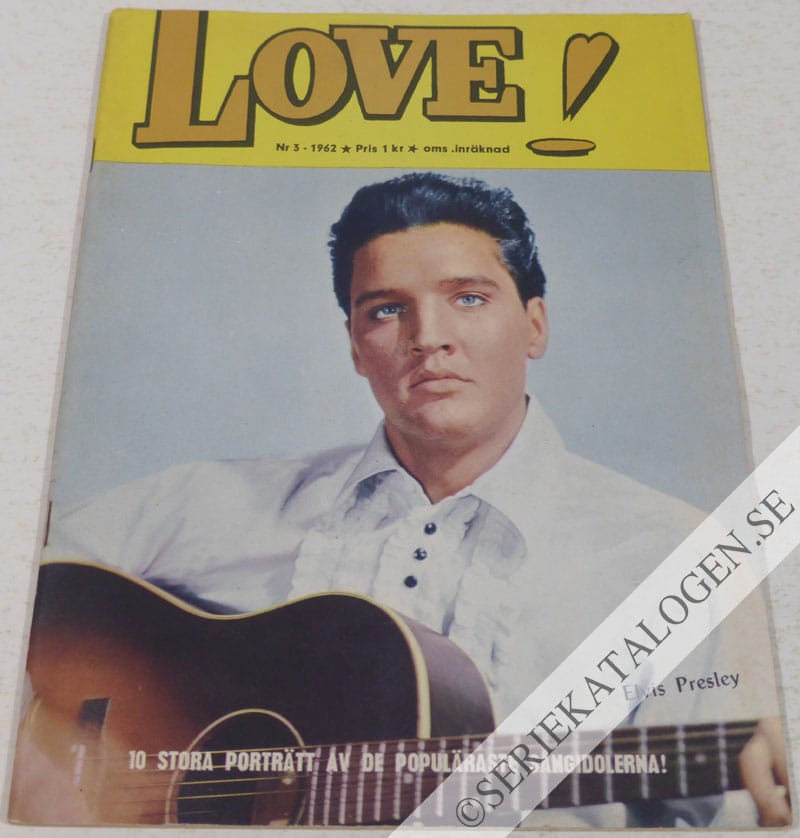 Framsida på Love! #3 (1962)