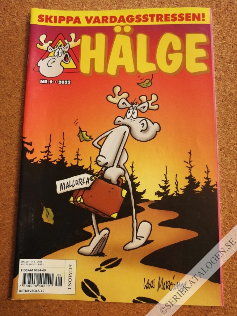 Framsida på Hälge #9 (2022)