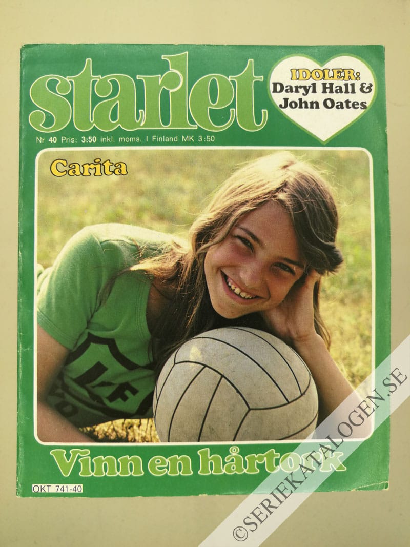 Framsida på Starlet #40 (1979)