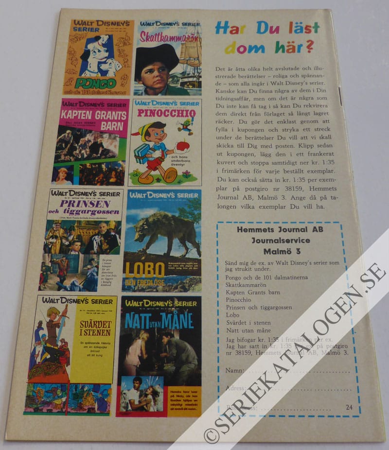 Baksida på Tre små grisar (1966)