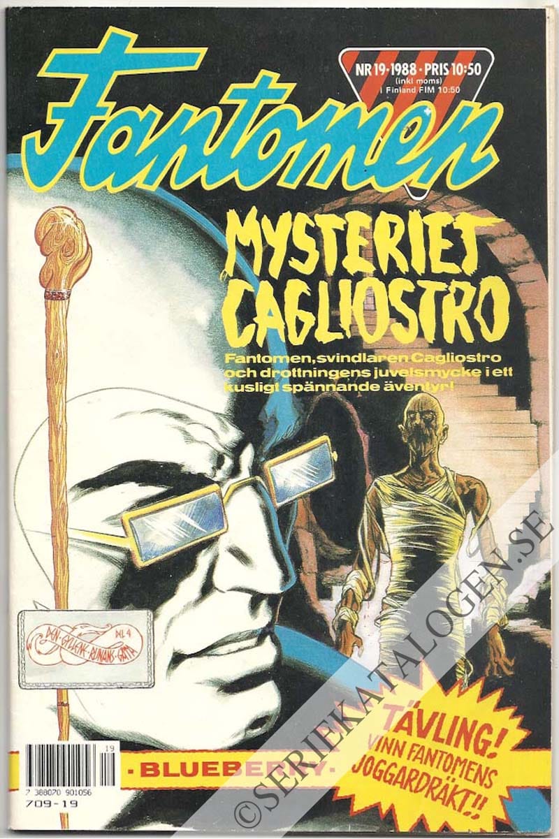 Framsida på Fantomen #19 (1988)