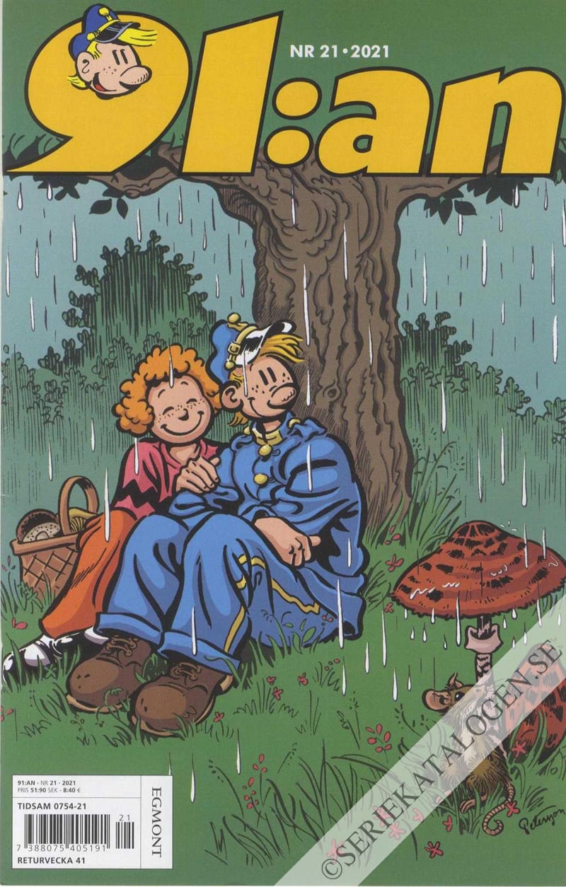 Framsida på 91:an #21 (2021)