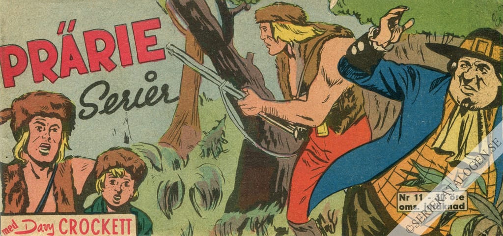 Framsida på Prärie-serier #11 (1961)