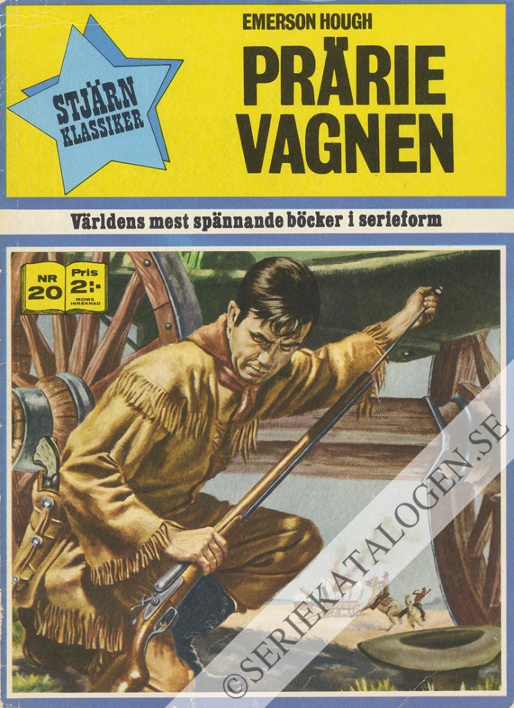 Framsida på Stjärnklassiker #20 - Prärievagnen (1971)