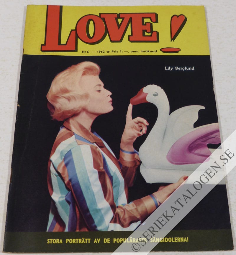 Framsida på Love! #6 (1962)