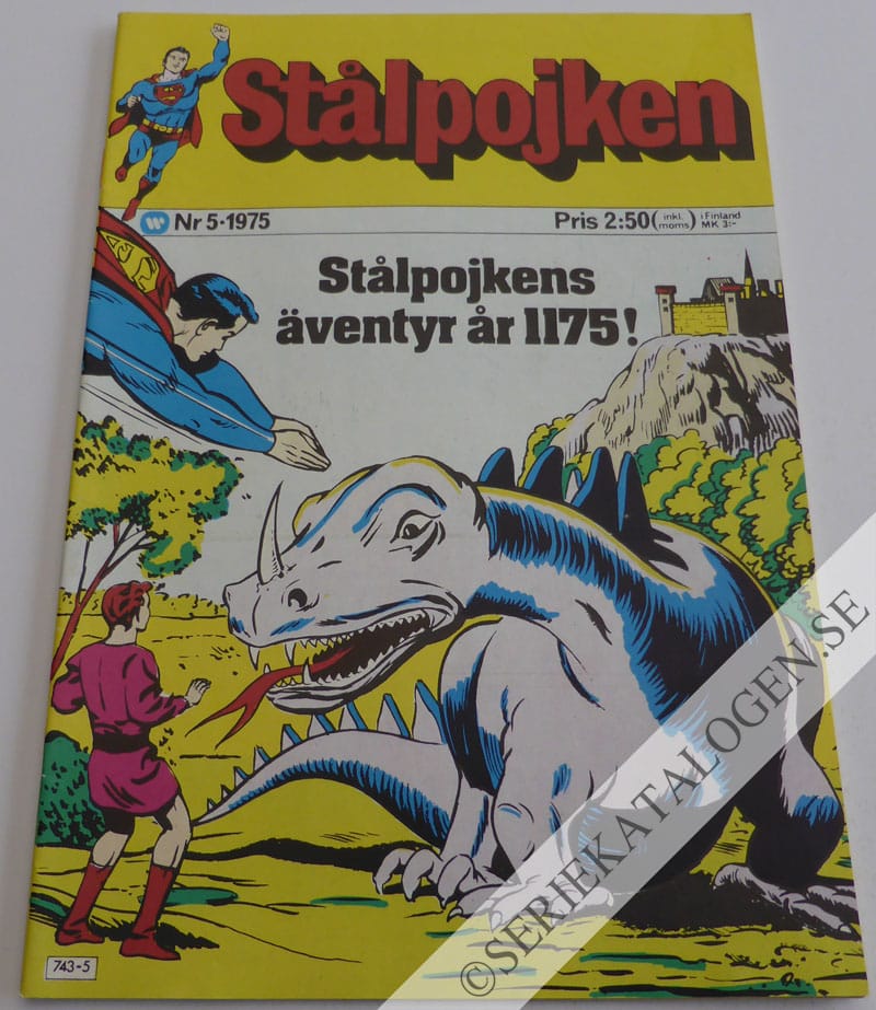 Framsida på Stålpojken #5 (1975)