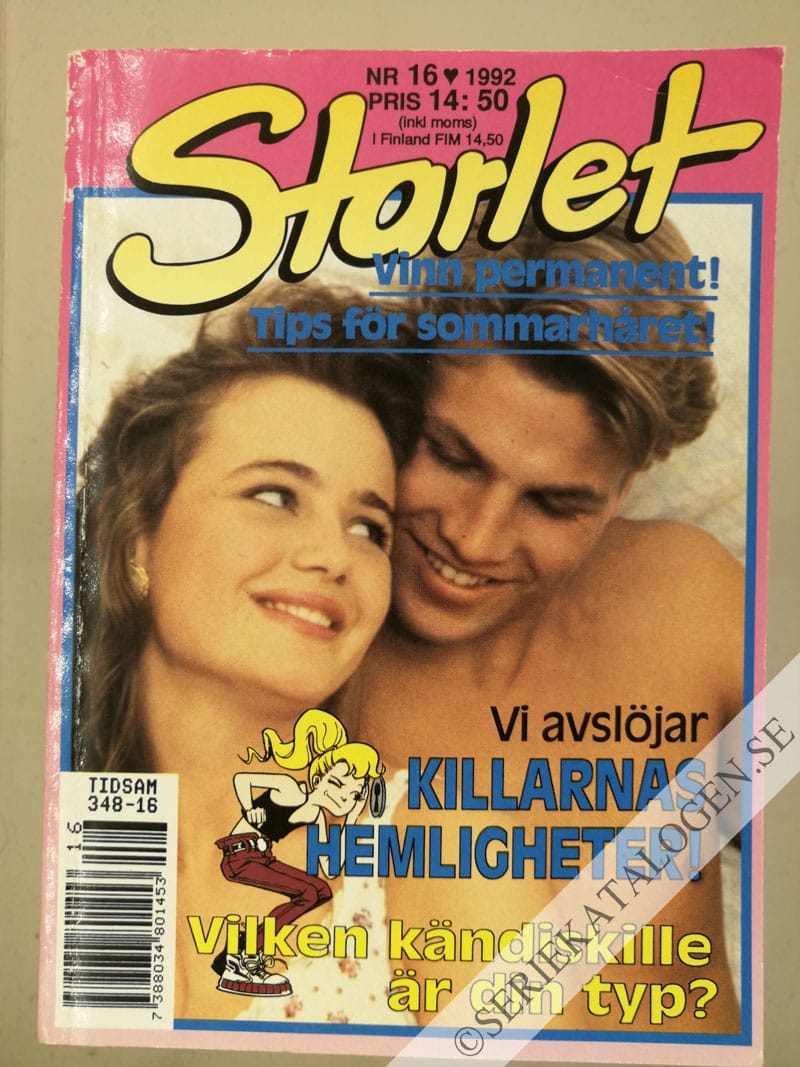 Framsida på Starlet #16 (1992)