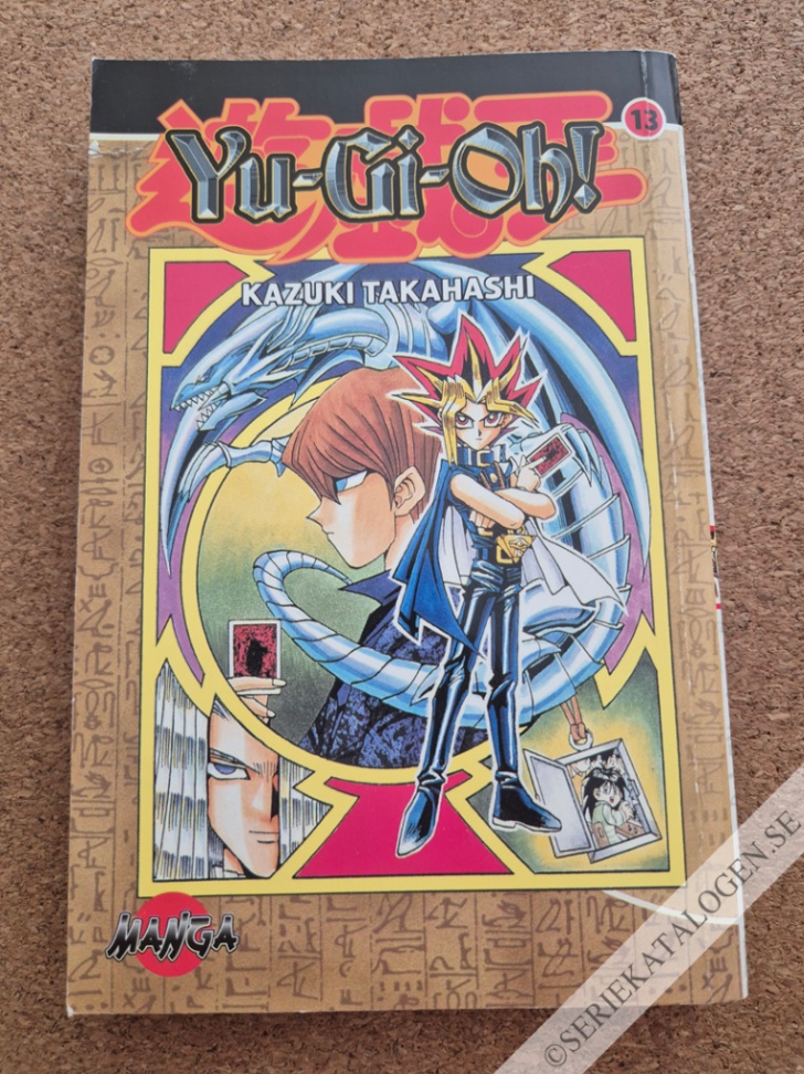 Framsida på Yu-Gi-Oh! #13 - Mästaren mot skaparen (2006)