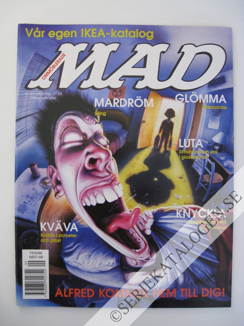 Framsida på Svenska MAD #9 (1999)