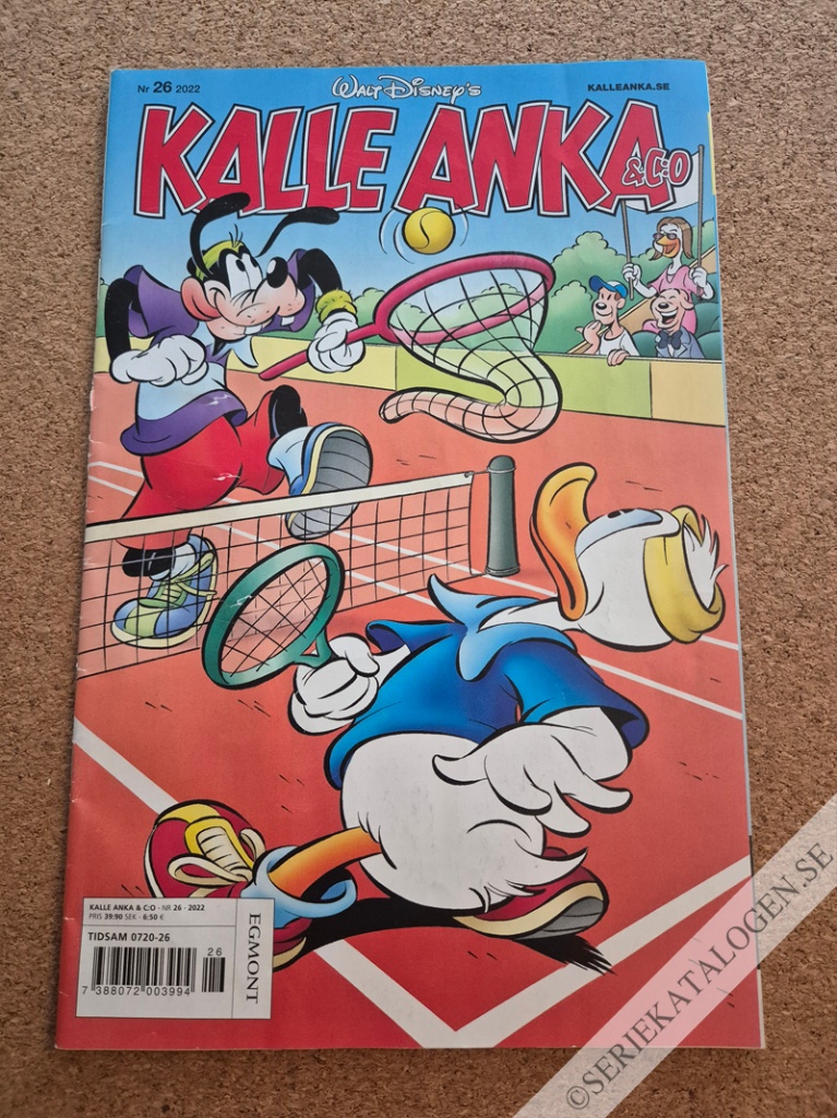 Framsida på Kalle Anka & C:o #26 (2022)