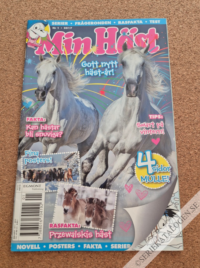 Framsida på Min häst #1 (2017)