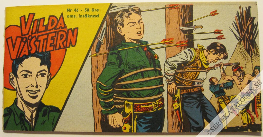 Framsida på Vilda Västern #46 (1960)