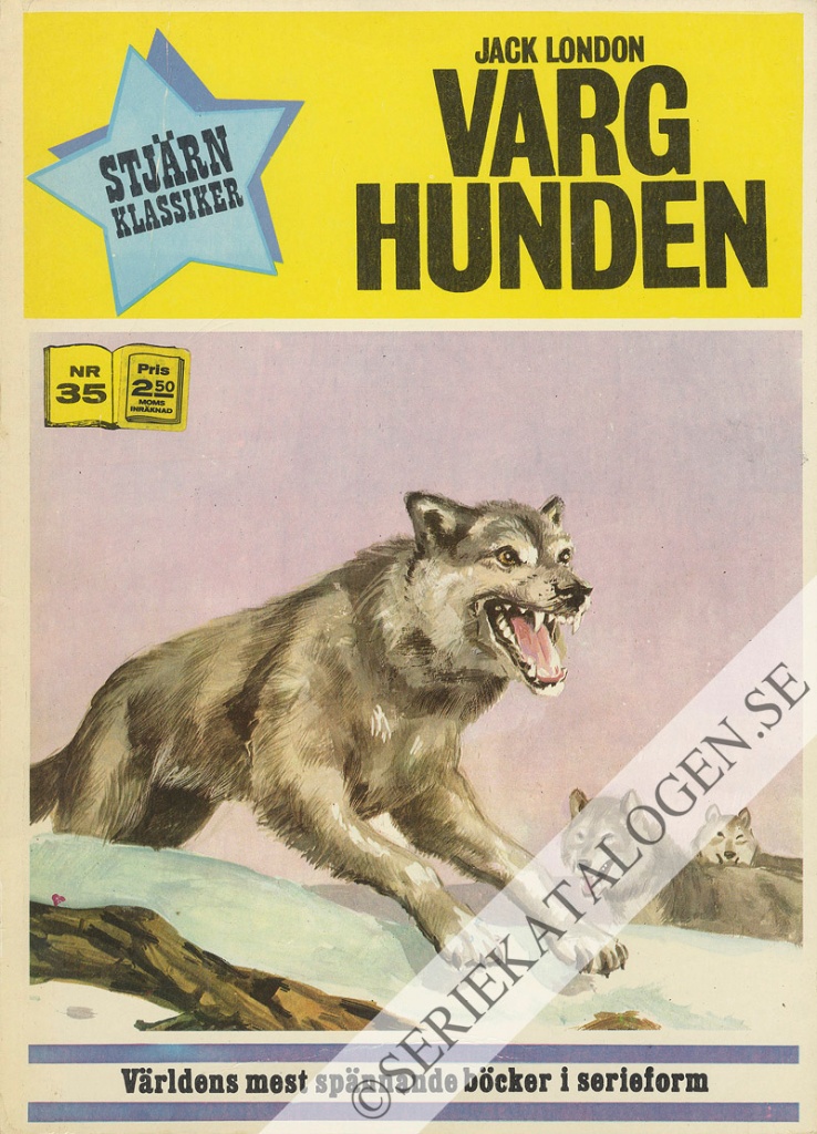Framsida på Stjärnklassiker #35 - Varghunden (1972)