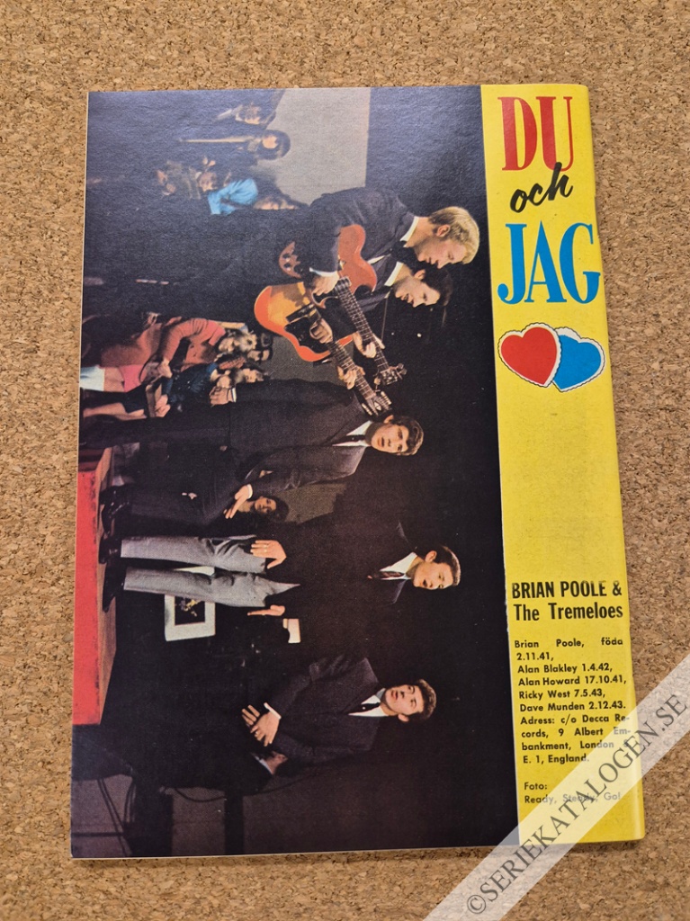 Baksida på Bara en dröm (1965)