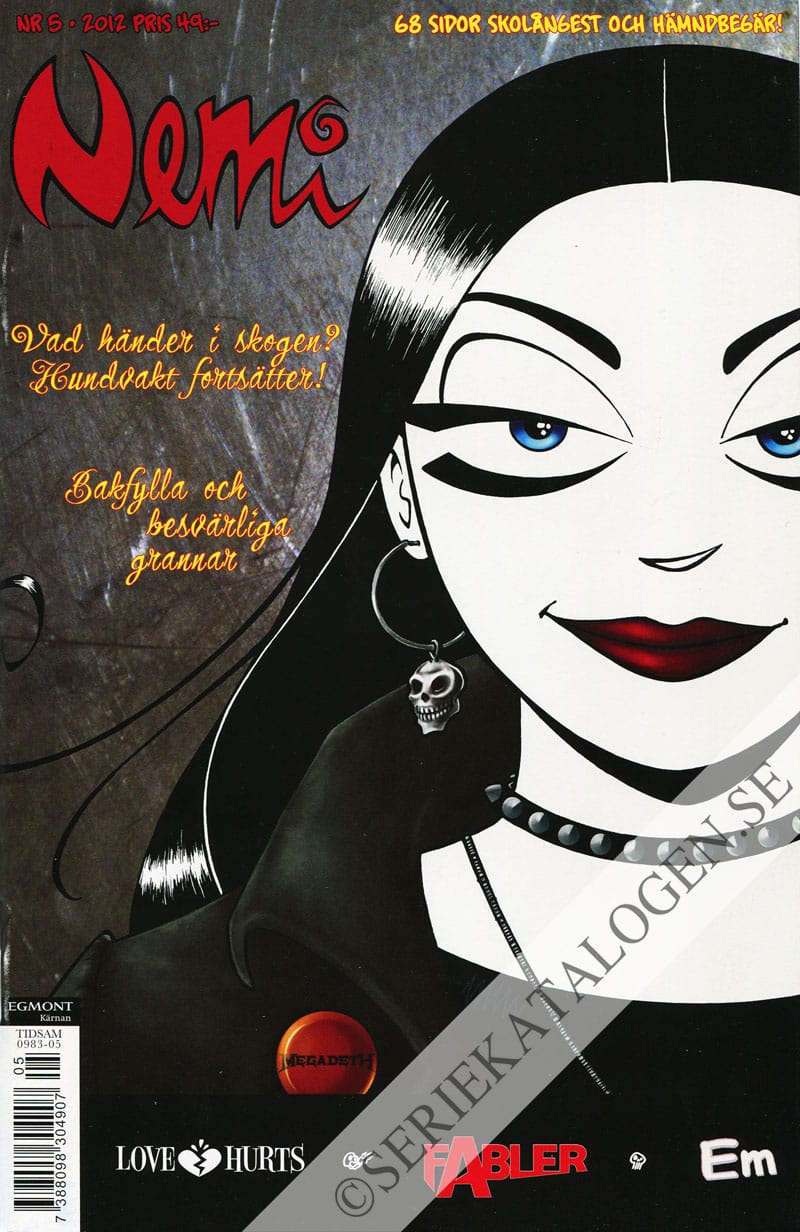 Framsida på Nemi #5 (2012)