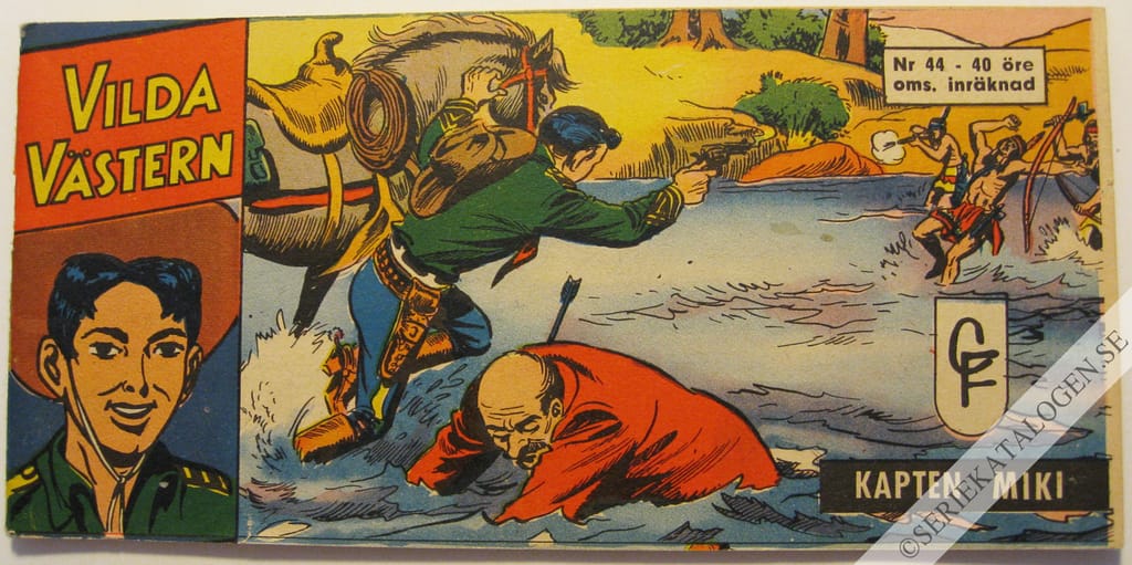 Framsida på Vilda Västern #44 (1963)