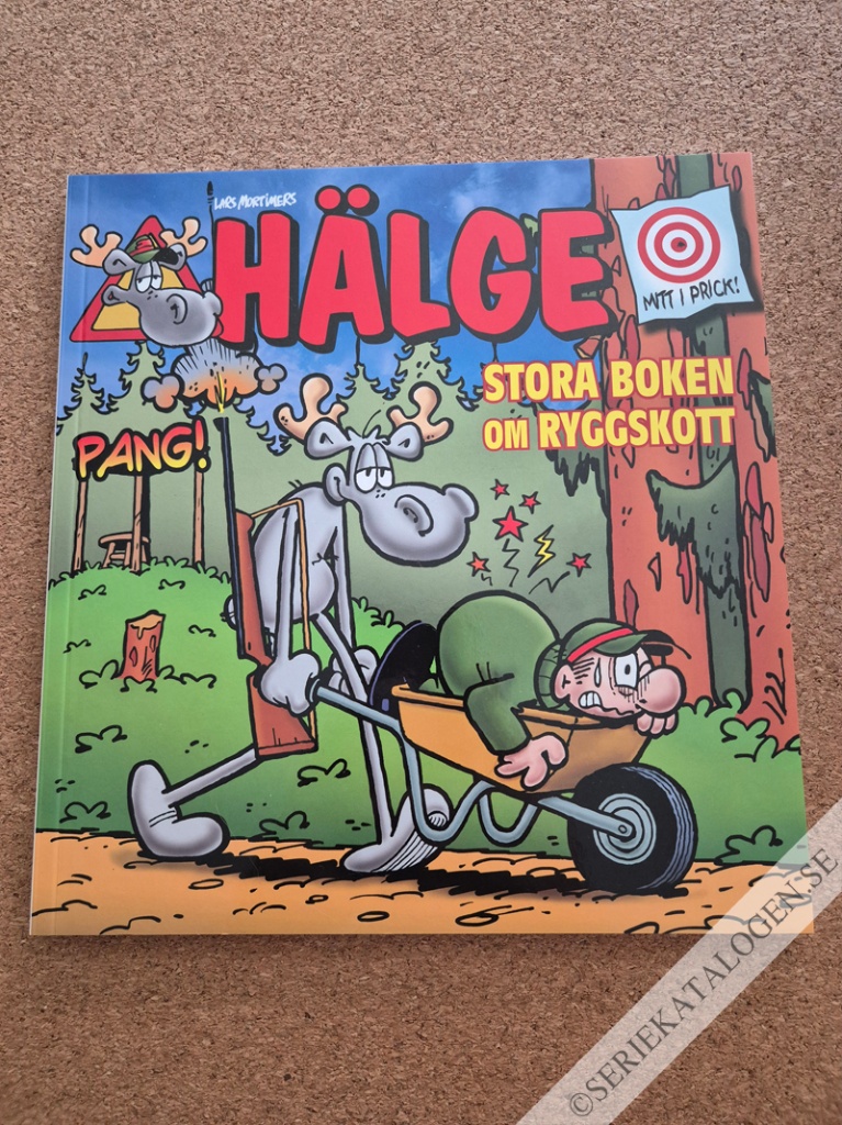 Framsida på Hälge - stora boken... Stora boken om ryggskott (2022)