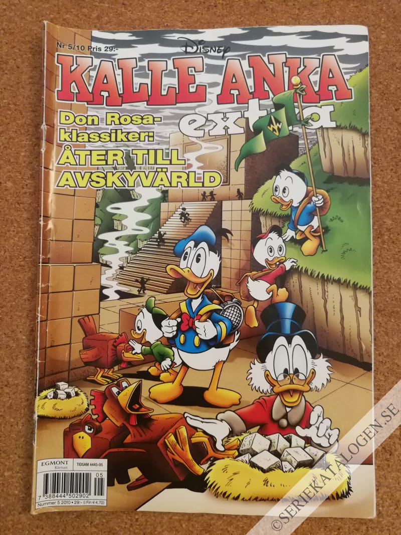 Framsida på Kalle Anka Extra #5 (2010)