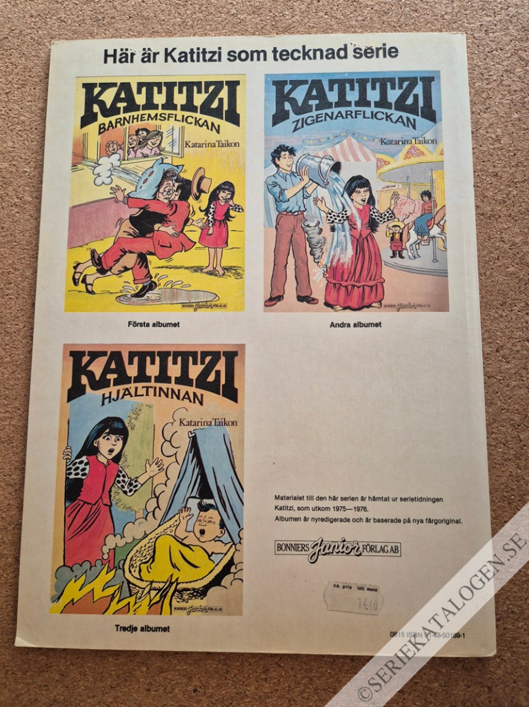 Baksida på Hjältinnan (1979)