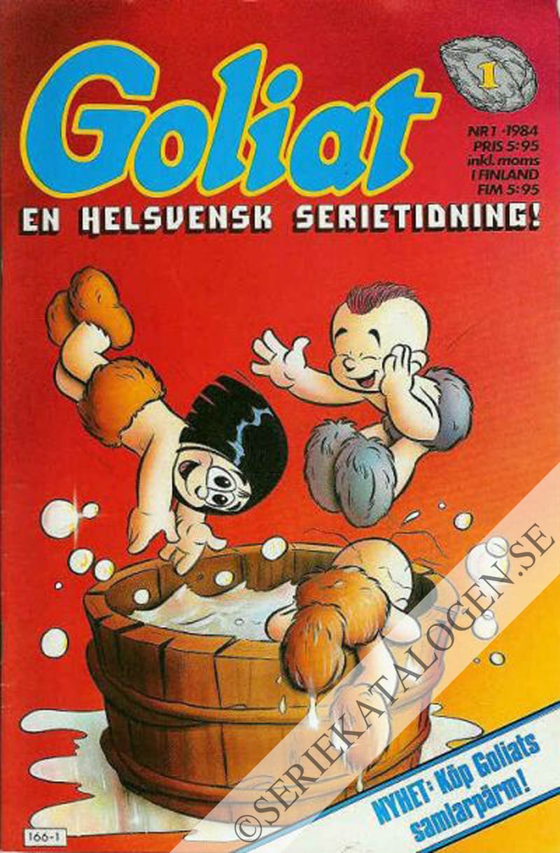 Framsida på Goliat #1 (1984)