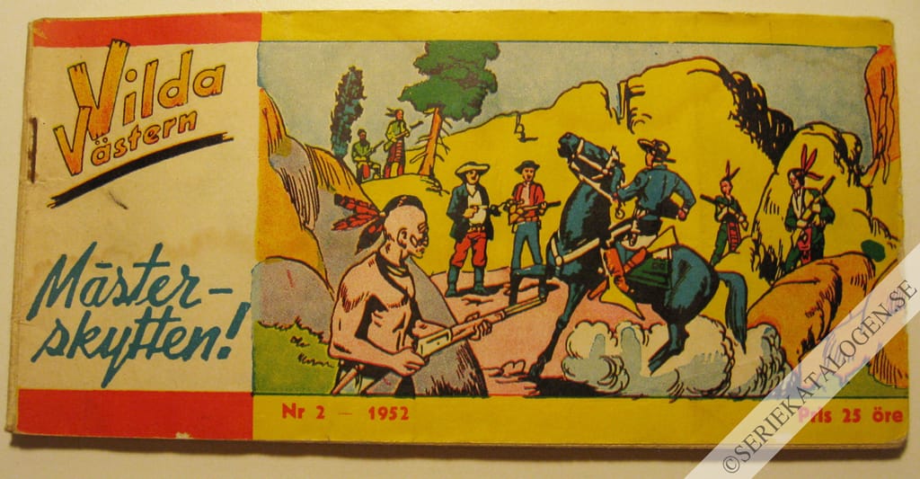 Framsida på Vilda Västern #2 (1952)
