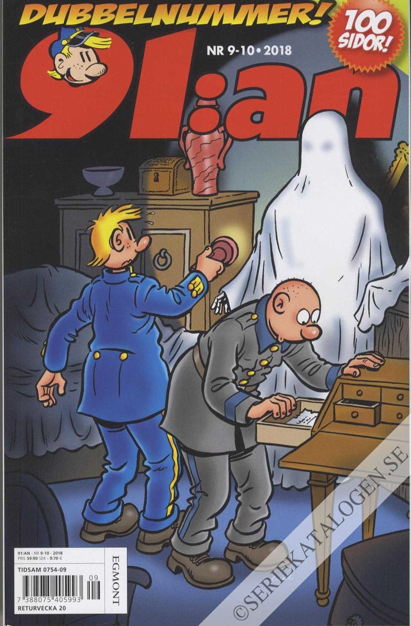 Framsida på 91:an #9-10 (2018)