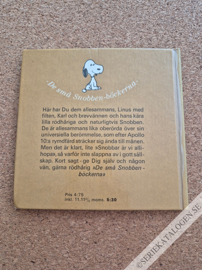 Baksida på Snobbar är vi allihopa (1969)