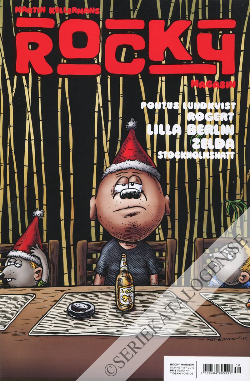 Framsida på Martin Kellermans Rocky #8 (2015)