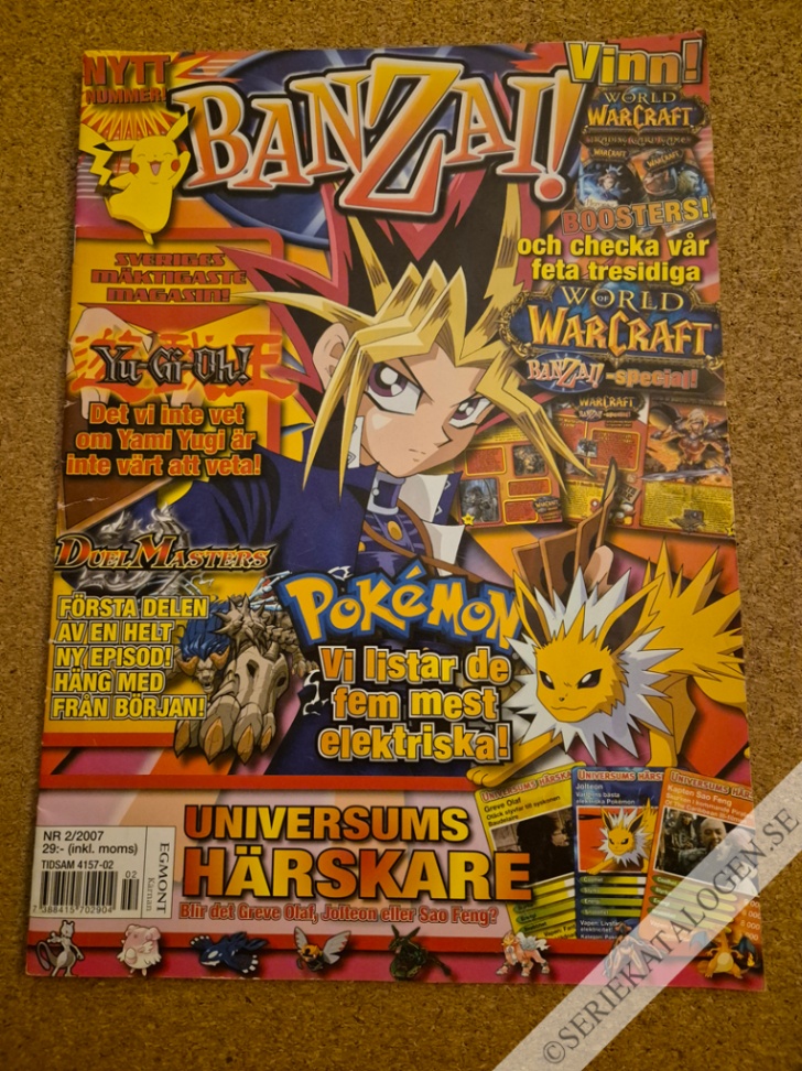 Framsida på Banzai! #2 (2007)