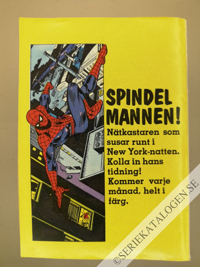 Baksida på Åter från dödsriket (1979)