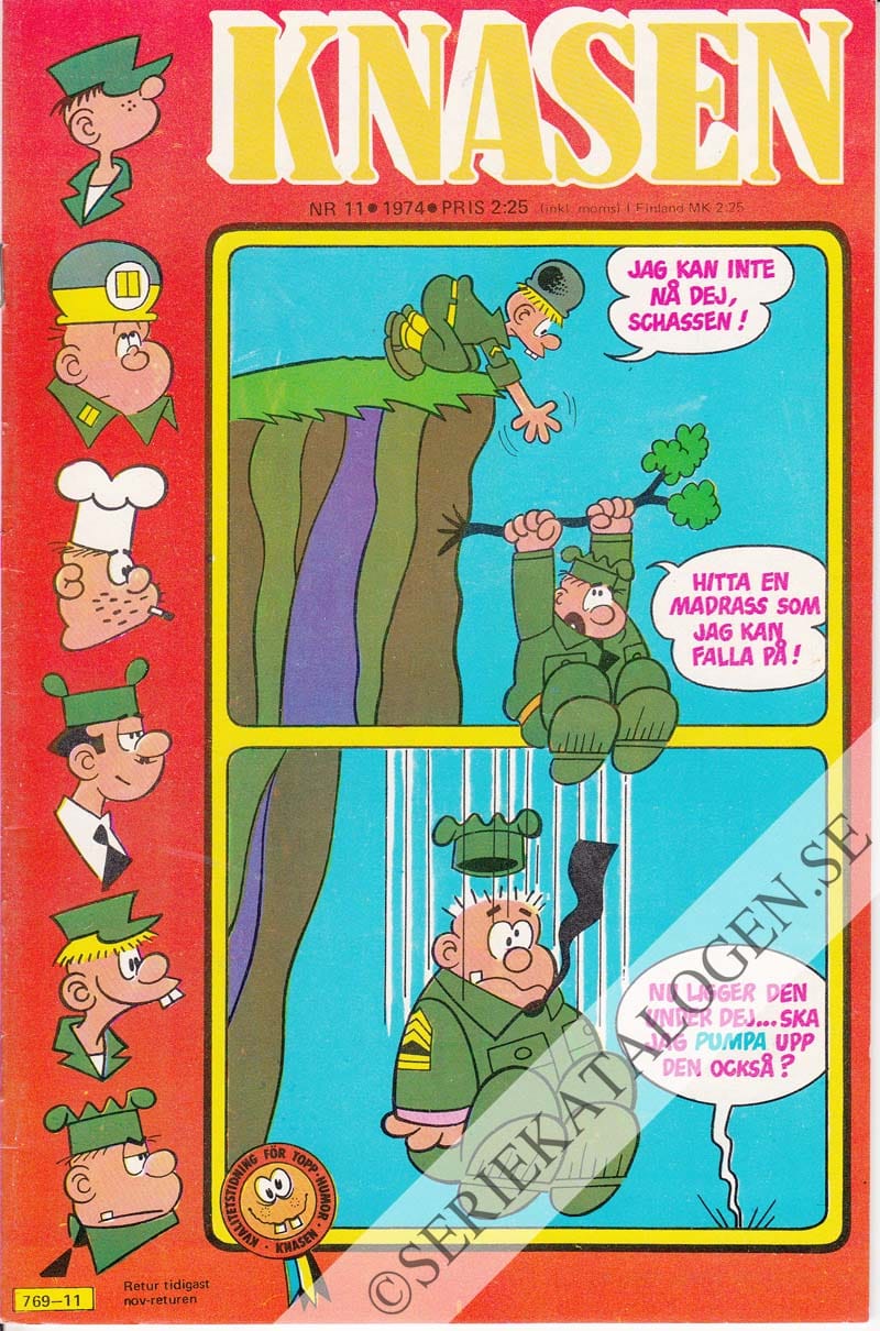 Framsida på Knasen #11 (1974)