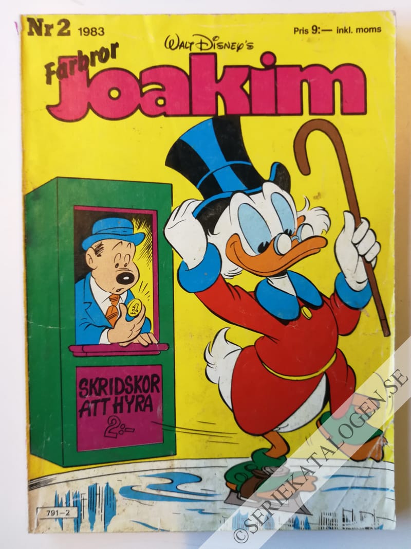 Framsida på Joakim #2 (1983)