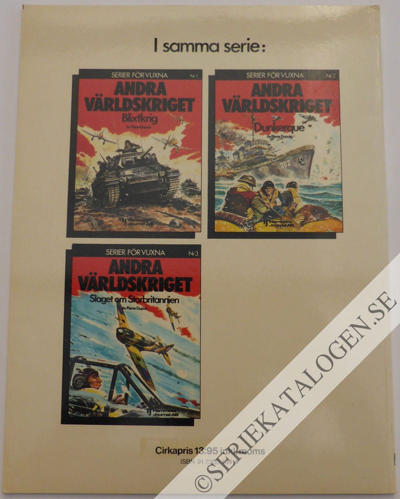 Baksida på Motståndsrörelsen (1978)