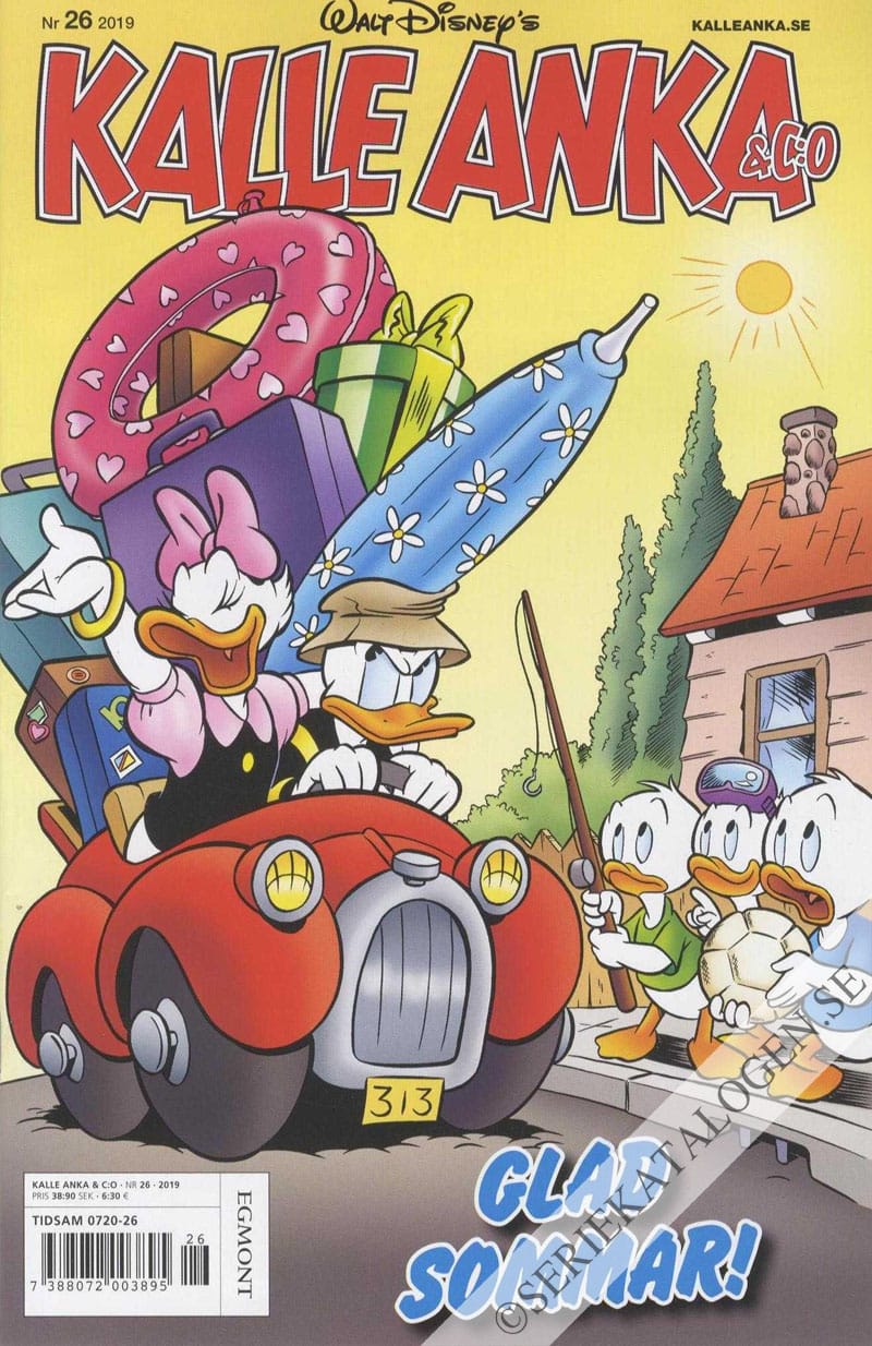Framsida på Kalle Anka & C:o #26 (2019)