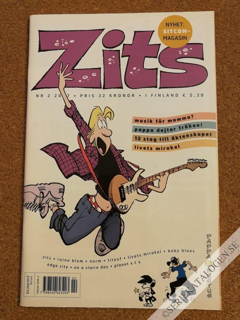 Framsida på Zits #2 (2007)