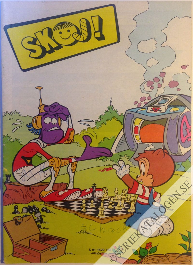 Framsida på Skoj #S 01 1520 168 (1983)