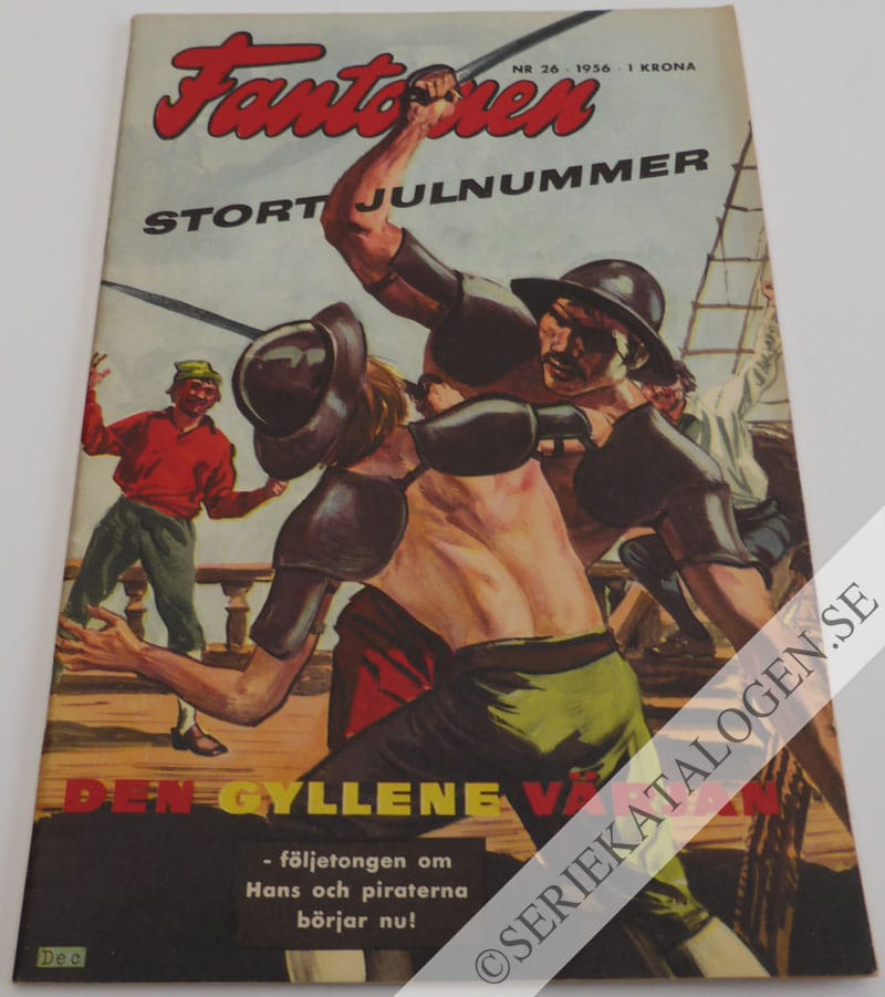 Framsida på Fantomen #26 (1956)