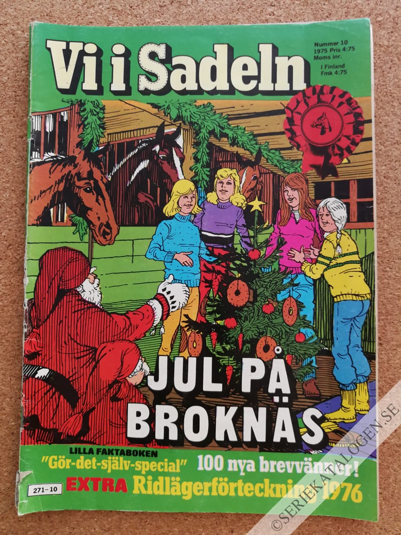 Framsida på Vi i sadeln #10 (1975)