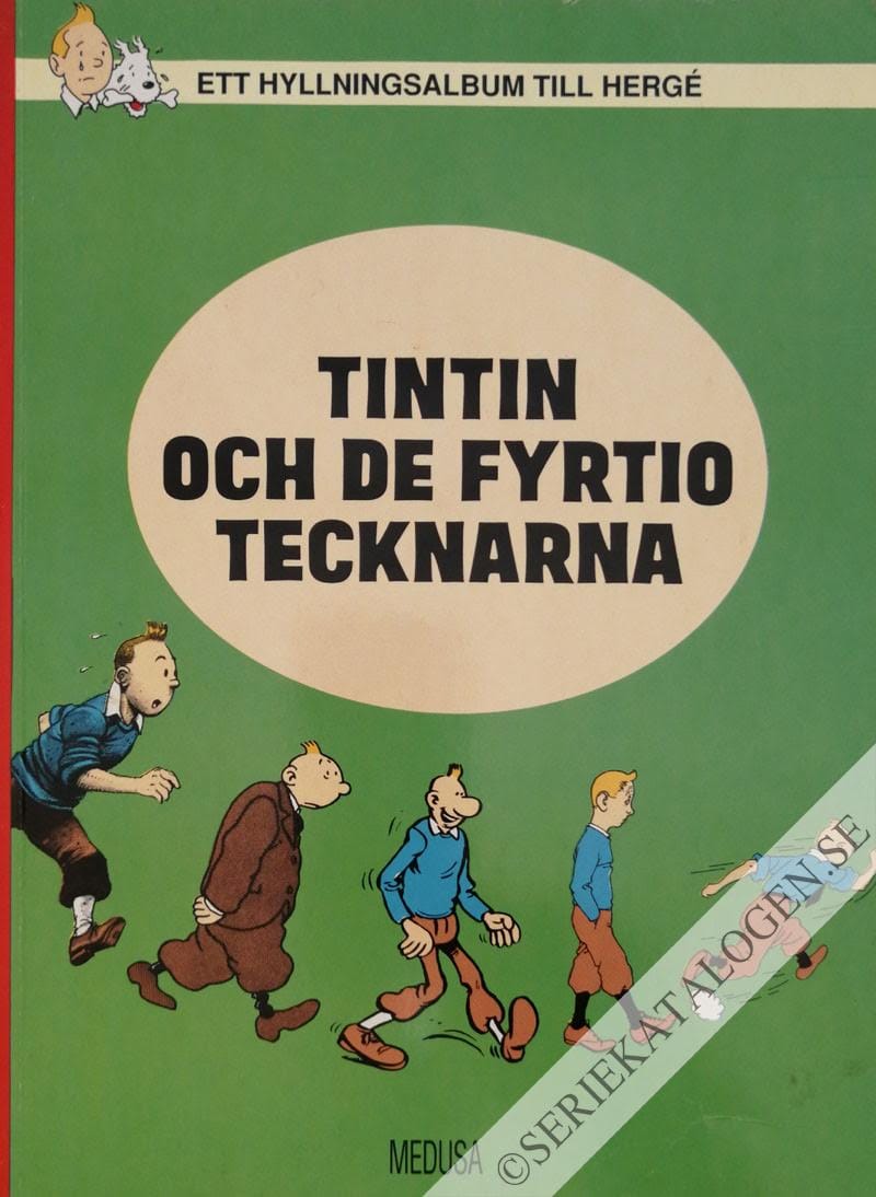 Tintin och de Fyrtio Tecknarna (1989)