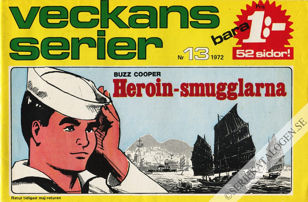 Framsida på Veckans serier #13 (1972)