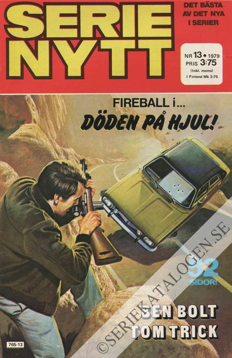 Framsida på Serie-Nytt #13 (1979)