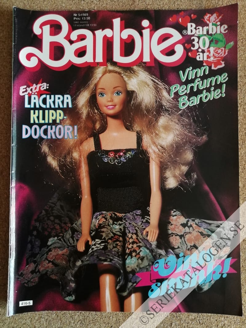 Framsida på Barbie #5 (1989)