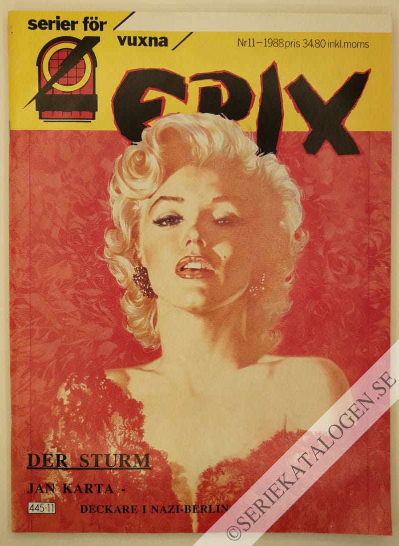 Framsida på Epix #11 (1988)