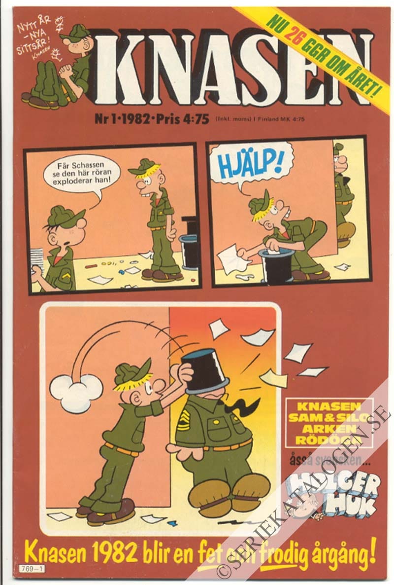 Framsida på Knasen #1 (1982)
