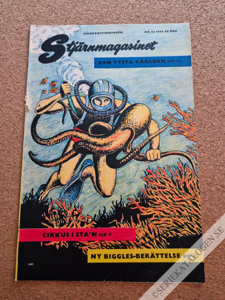 Framsida på Stjärnmagasinet #22 (1955)