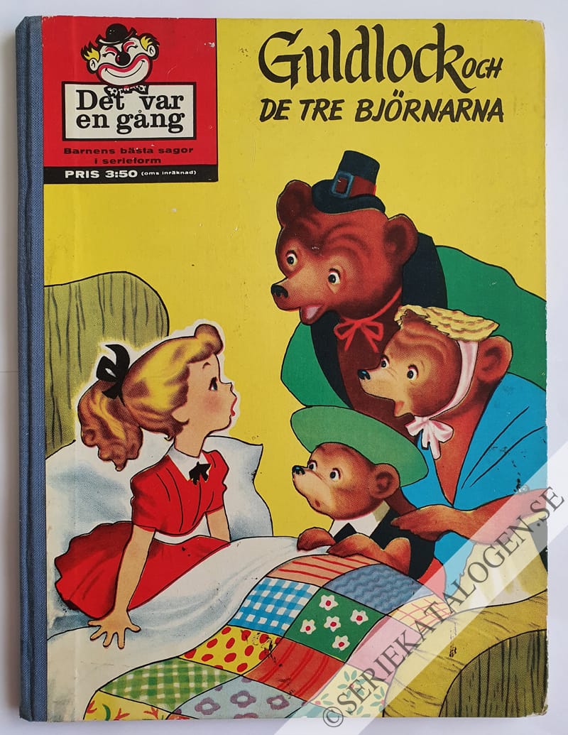 Framsida på Det var en gång Guldlock och de tre björnarna (1967)