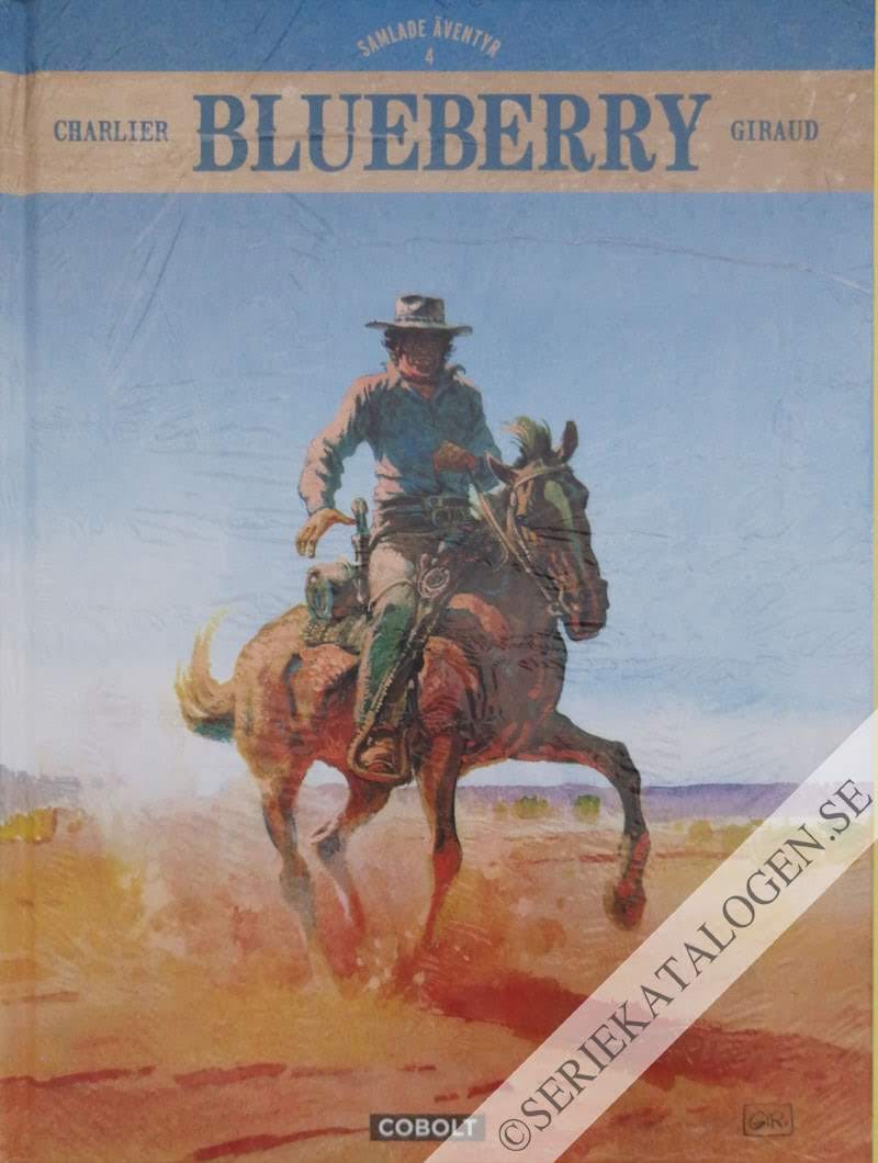 Framsida på Blueberry Samlade äventyr4 (2017)