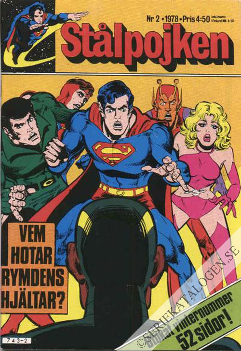 Framsida på Stålpojken #2 (1978)