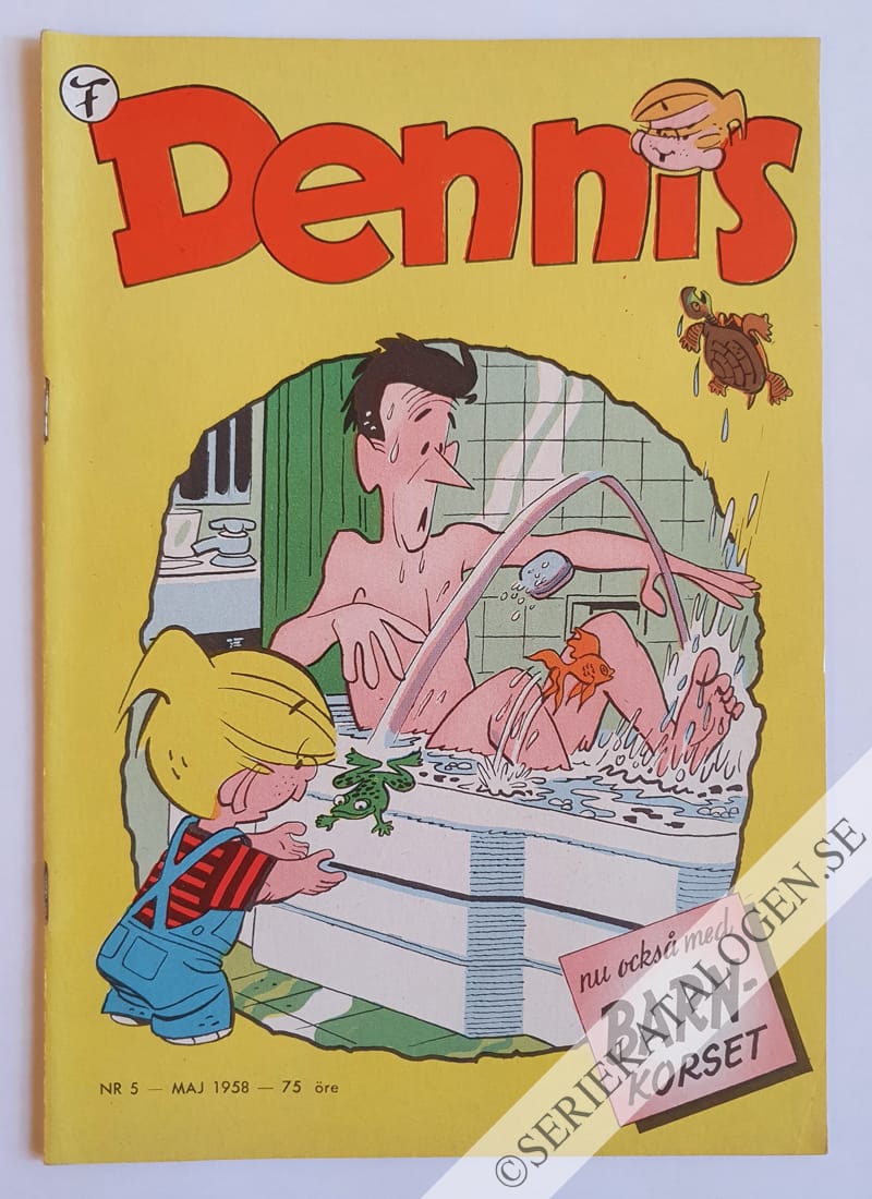 Framsida på Dennis #5 (1958)